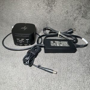HP HSN-IX01 Combo Cable Thunderbolt Dock USB-C Docking Station‎ w/ AC